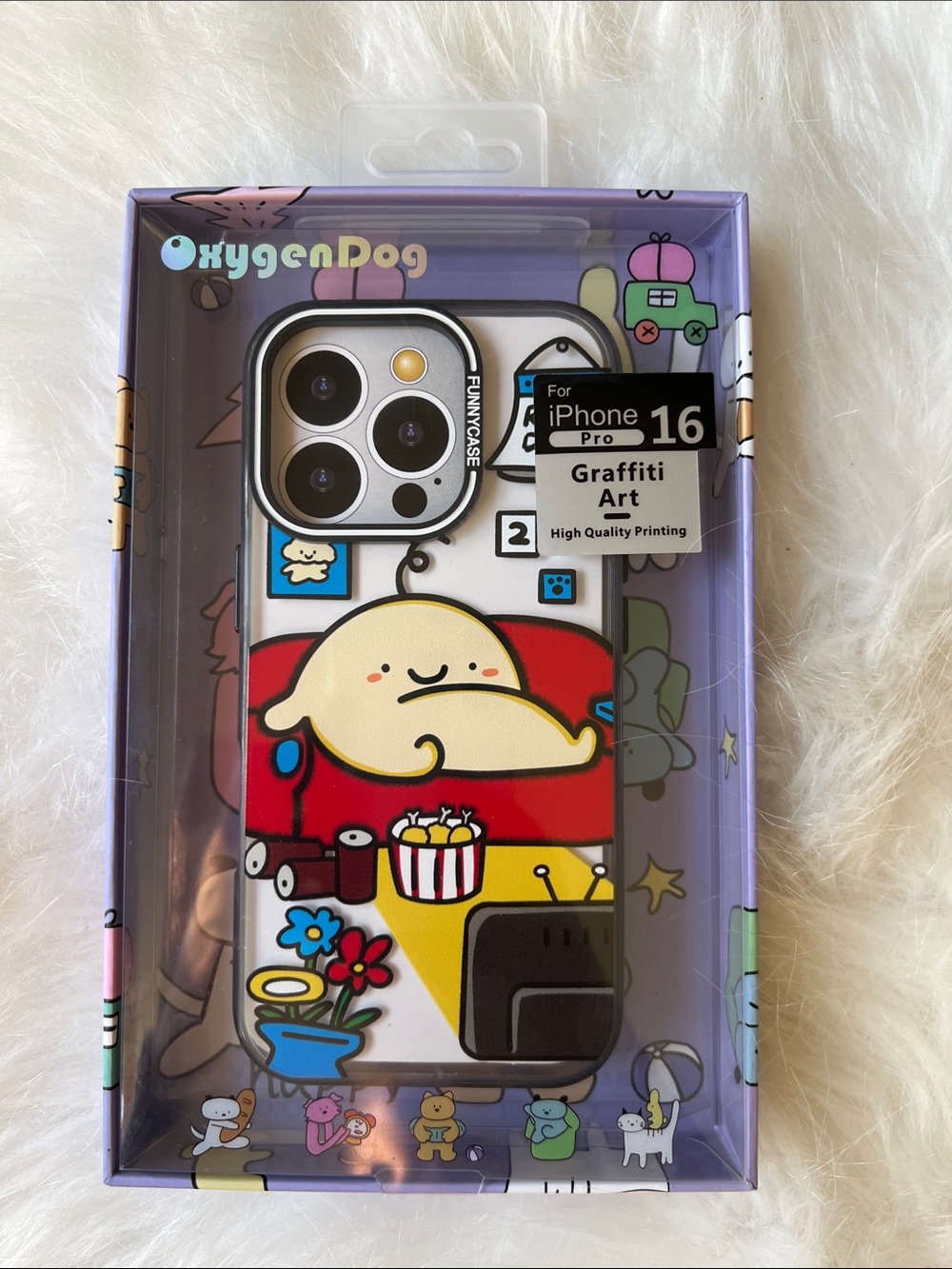🎨🖌️🖼️Graffiti Art Phone Case for iPhone 16 Pro - Multi-Color